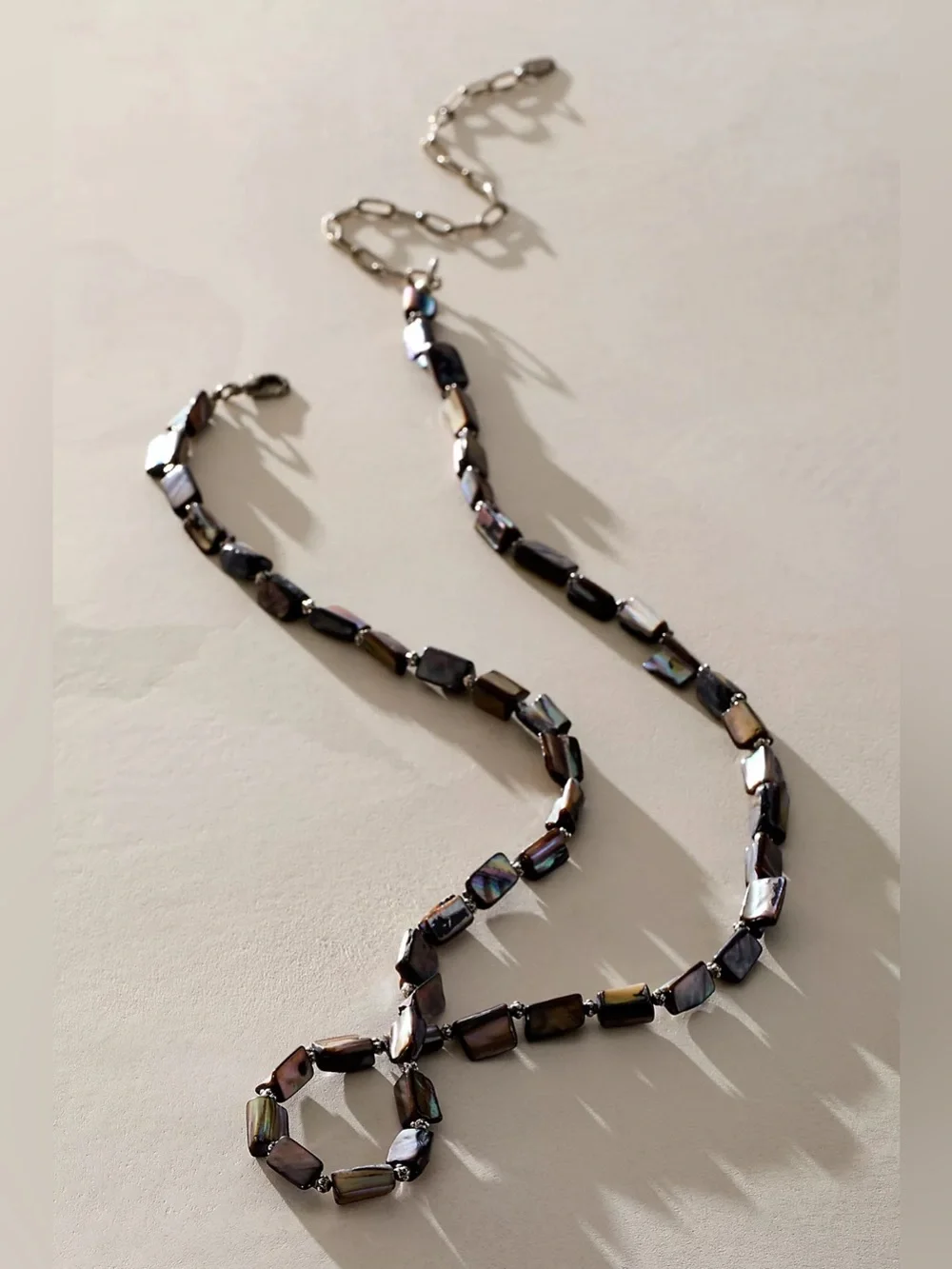 Free People Skylar shell convertible belly chain